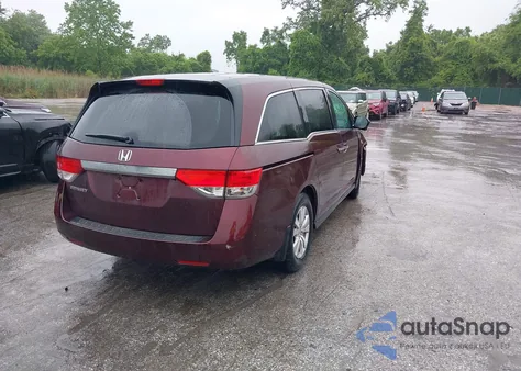 2015 Honda Odyssey Ex из США, поврежденный, VIN 5FNRL5H49FB014606